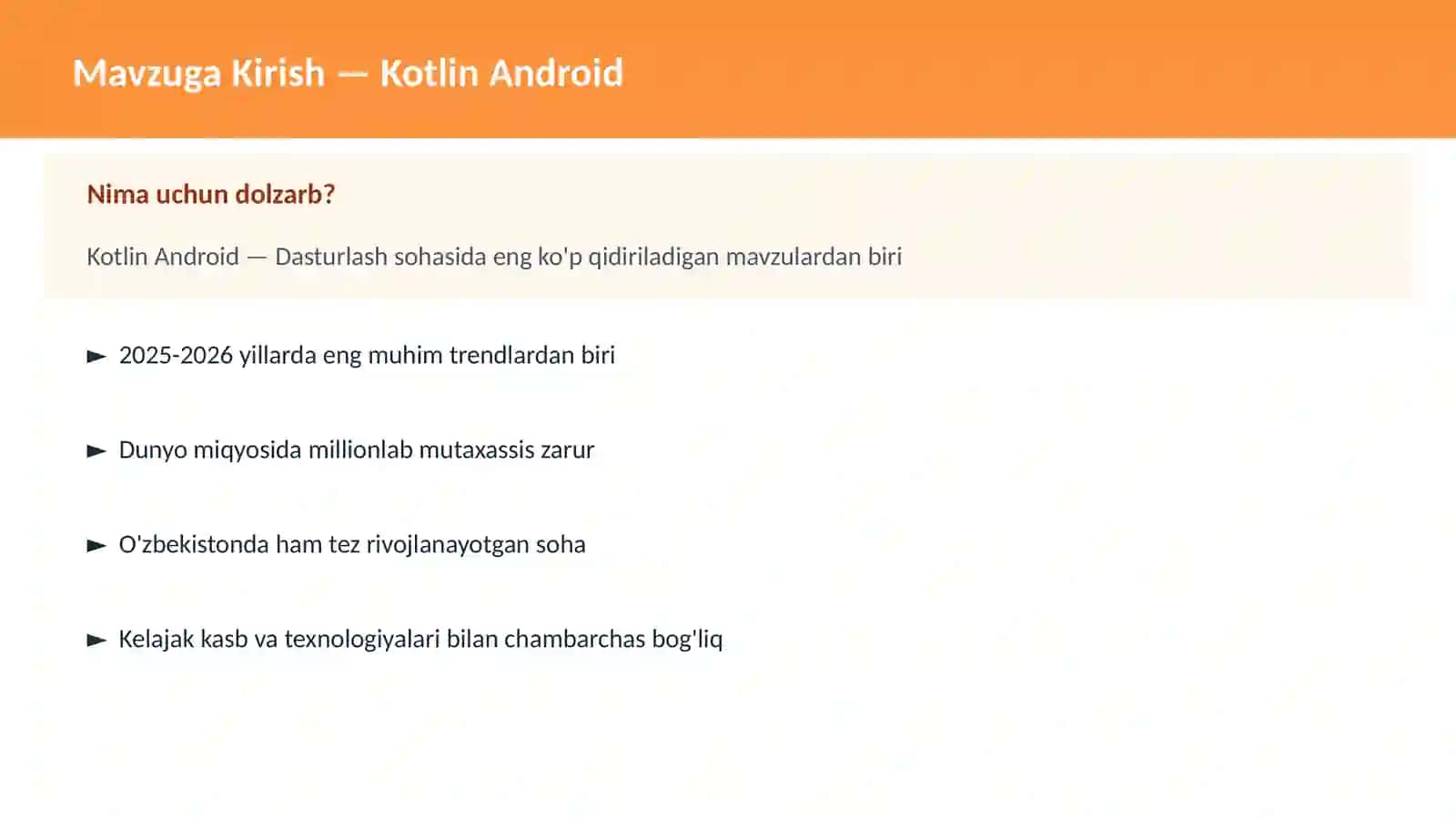 Kotlin Android 2