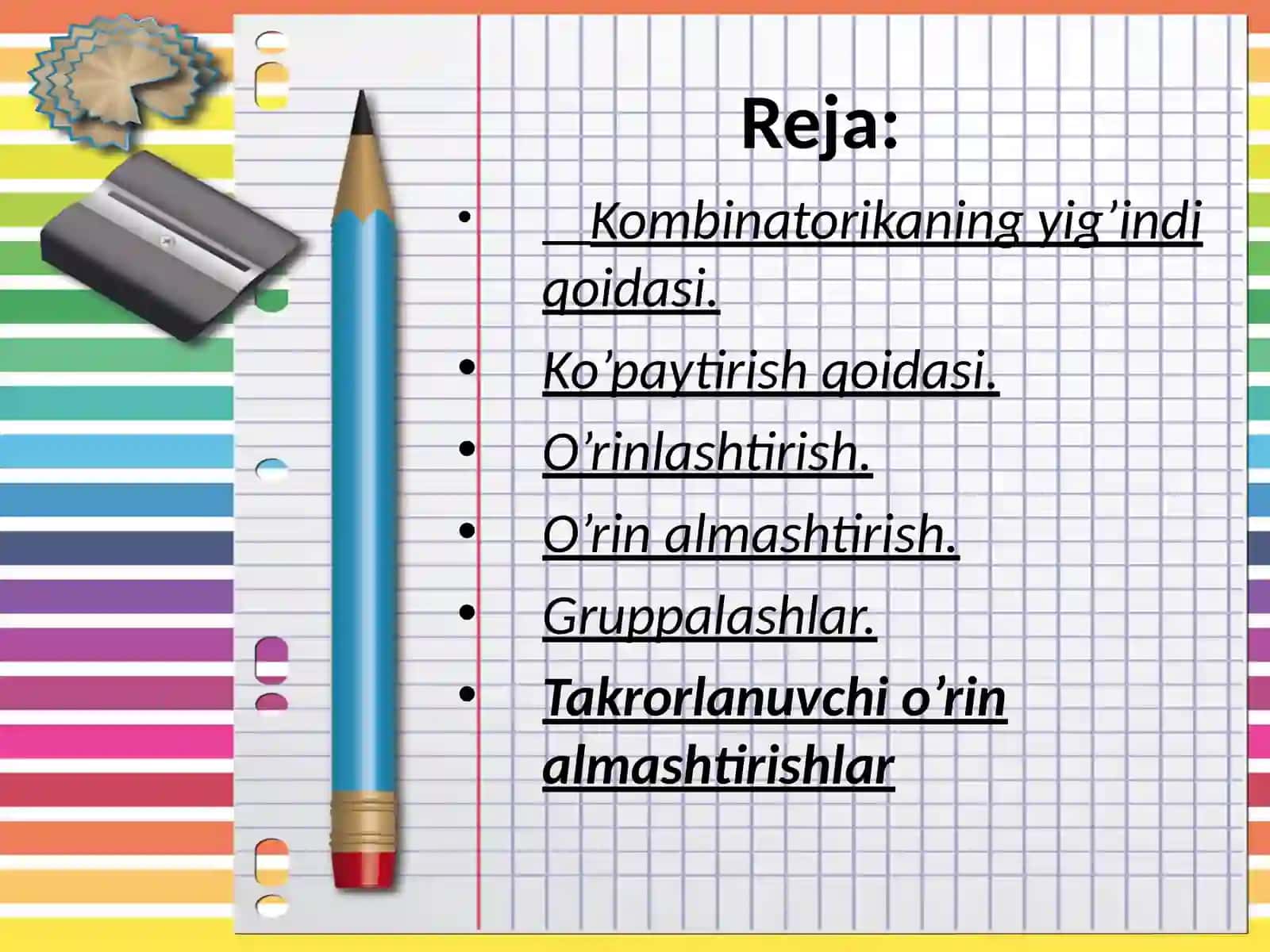 Kombinatorika elementlari 2