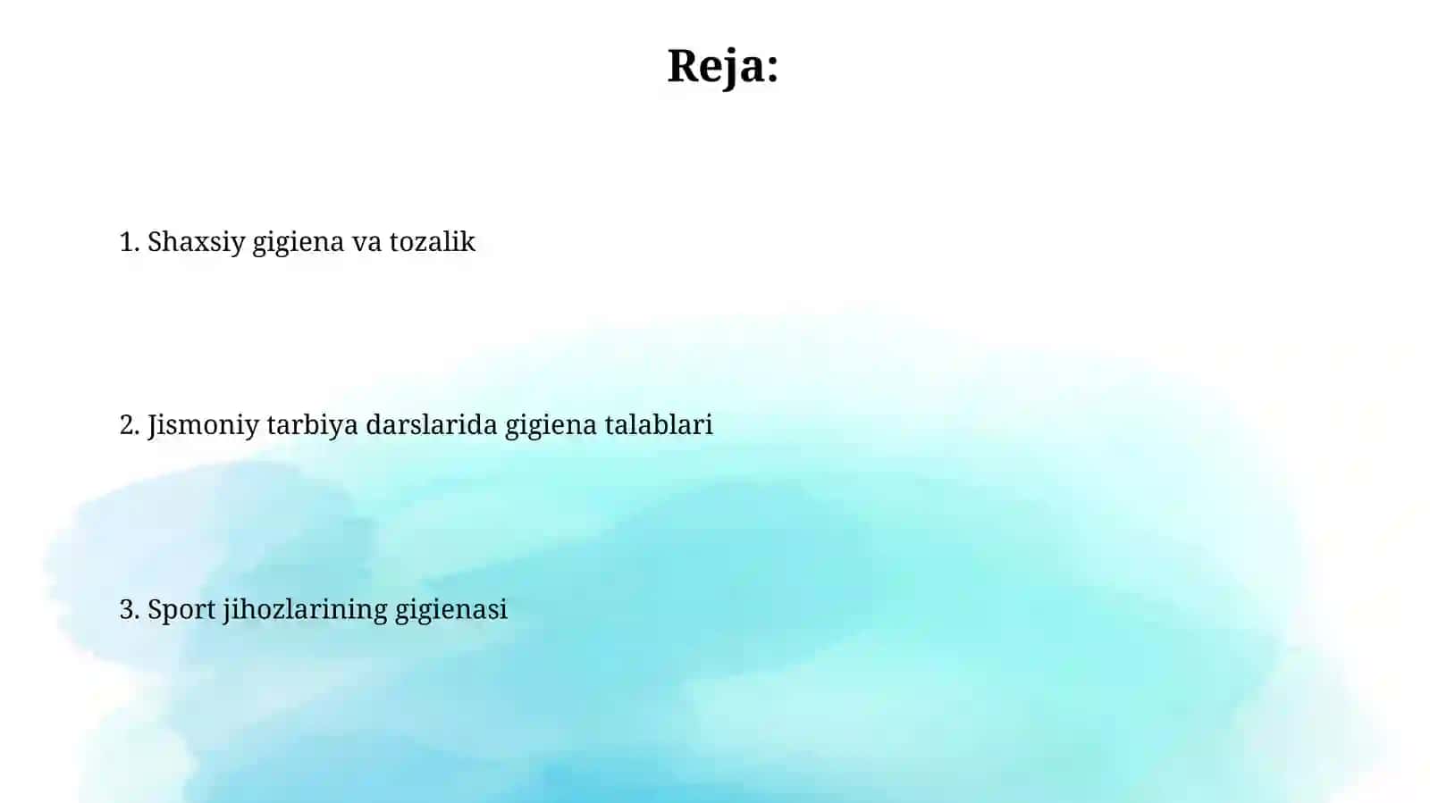 Jismoniy tarbiya darsiga qoʻyilgangigiyeniktalablar 2