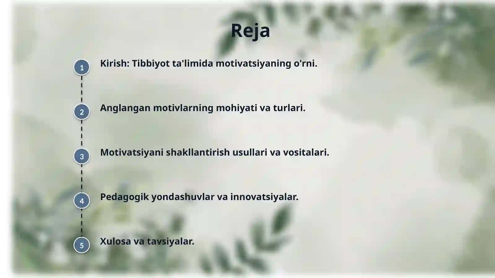 Boʻlajak tibbiyot xodimlarini kasbiy faoliyatga tayyorlashda anglangan motivlarni shakllantirish 2