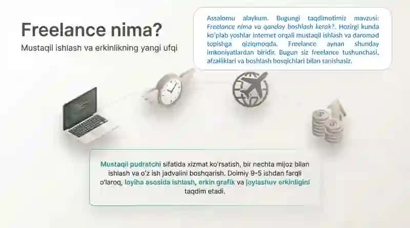 Freelance nima va qanday boshlash kerak 2