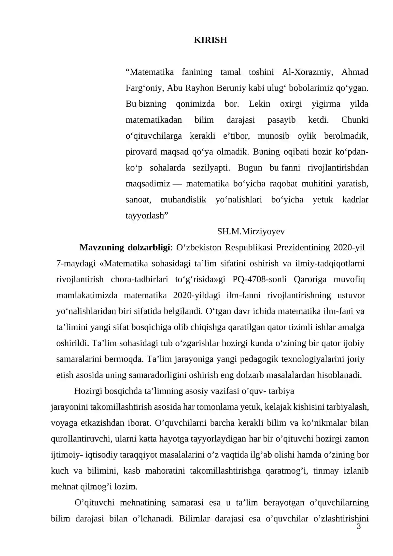 Aniq integral va uning asosiy xossalari o'qtish metodikasi 2