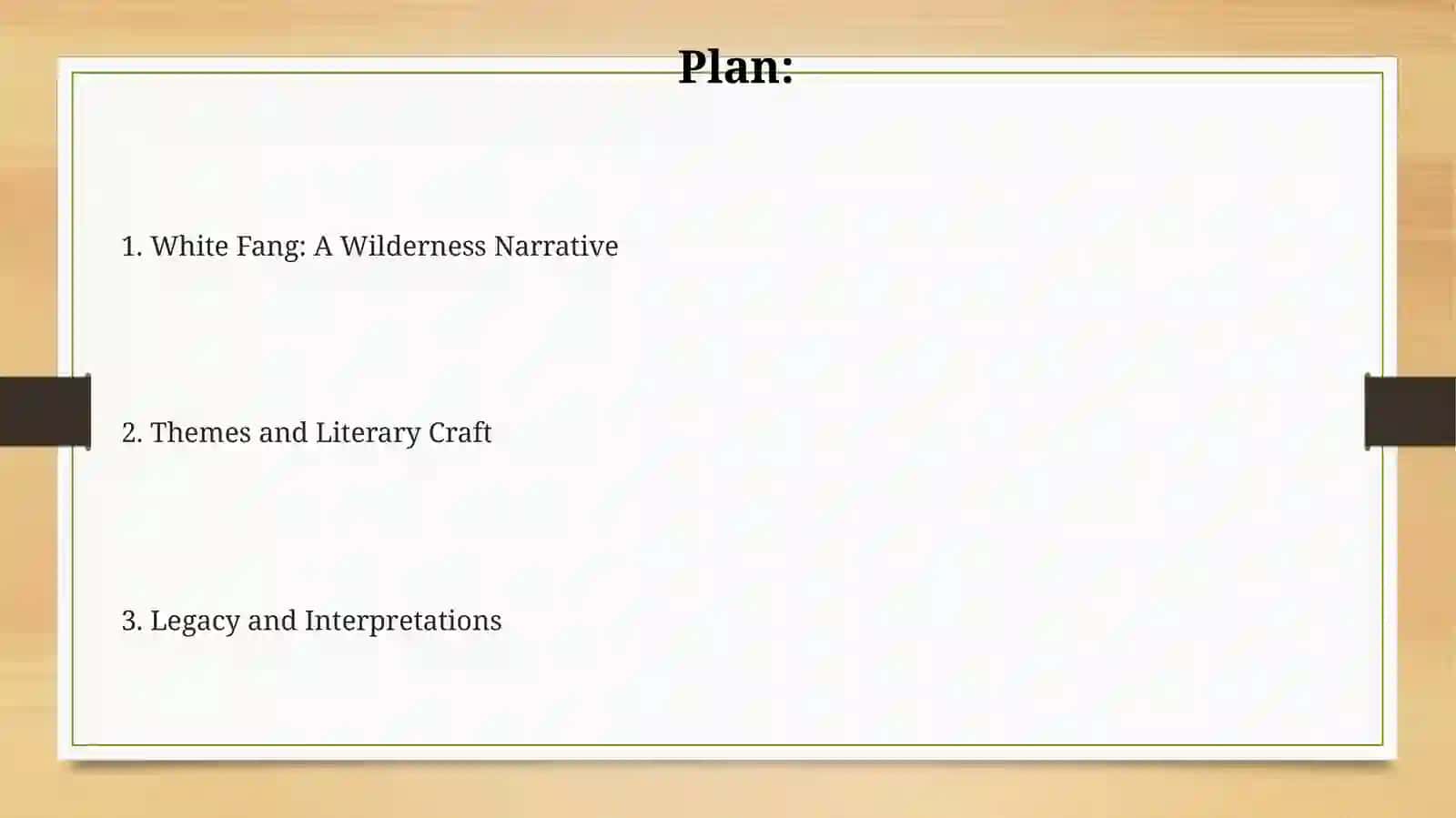 White Fang: A Wilderness Narrative 2