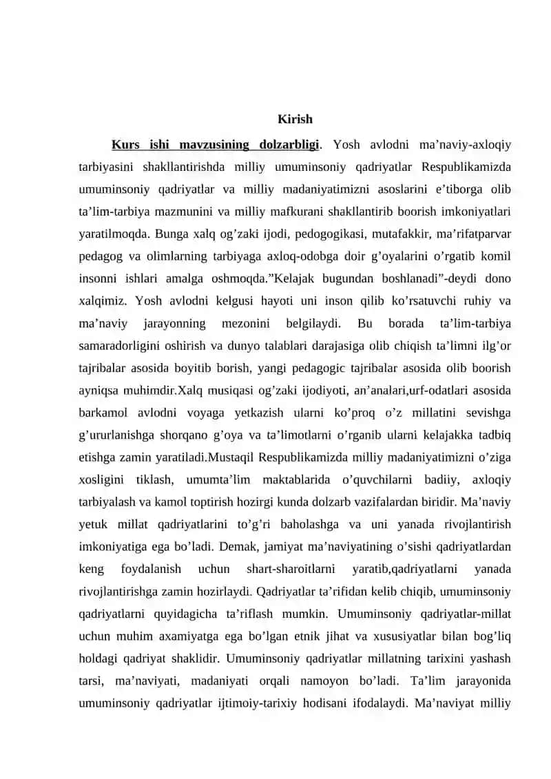 Sinfdan tashqari tarbiyaviy ishlarning maqsadi va vazifalari. 2