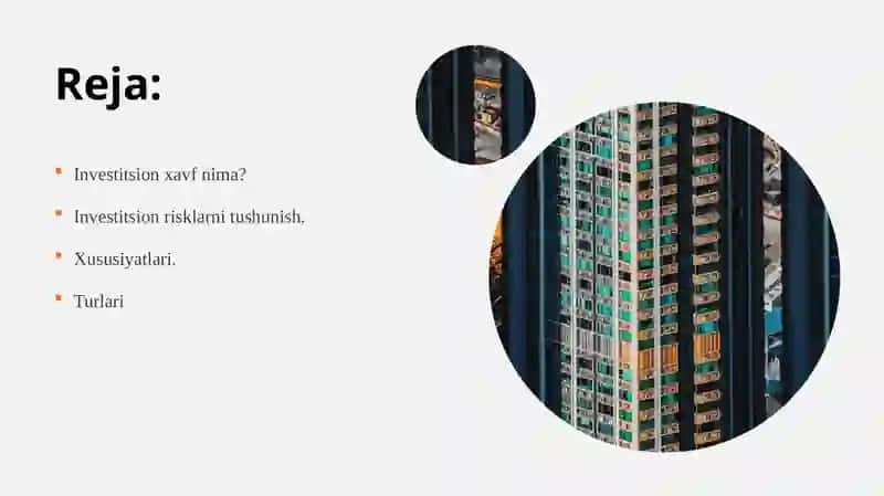 Investitsionfaoliyatdatavakkalchilikningo`rni 2
