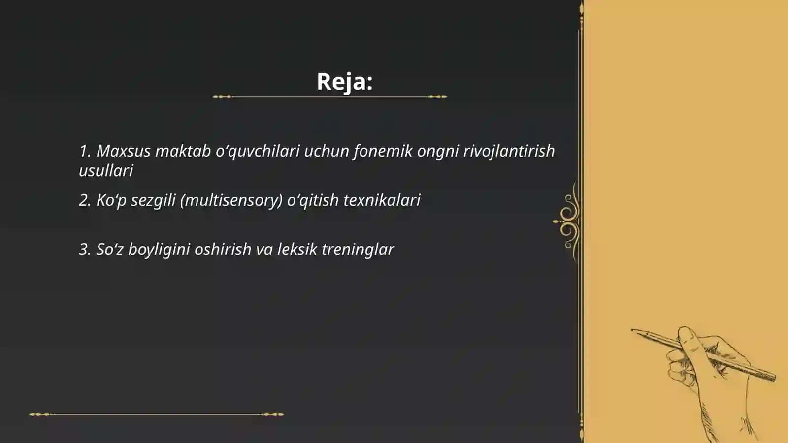 Maxsus maktab òquvchilarining òqish Malakasining shakllantirishni yòllari 2