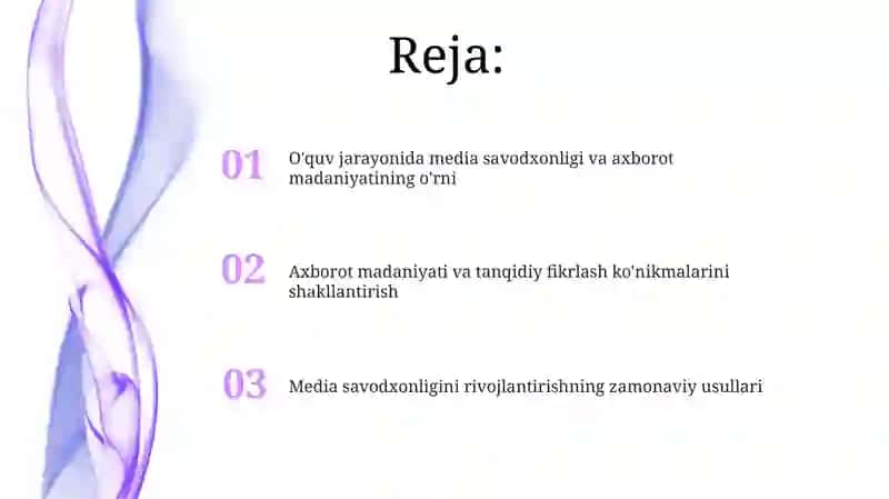 Mediasavodxonlik va axborot madaniyatining ta'limdagi roli 2