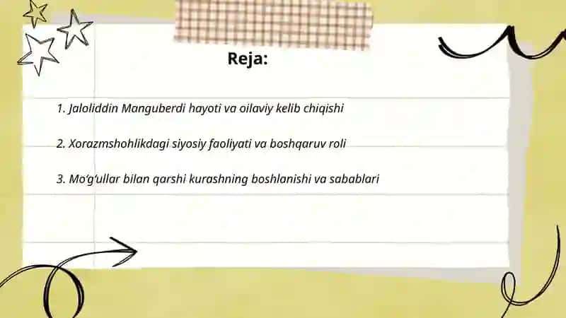 Jaloliddin Manguberdi hayoti va oilaviy kelib chiqishi 2