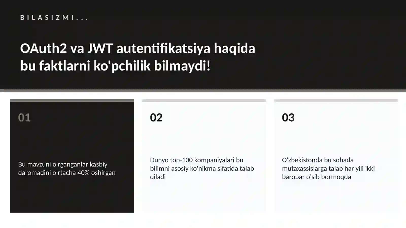 OAuth2 va JWT autentifikatsiya 2