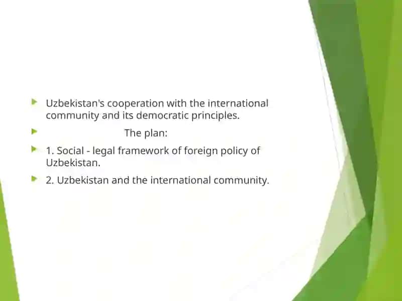 Political System in Uzbekistan 2
