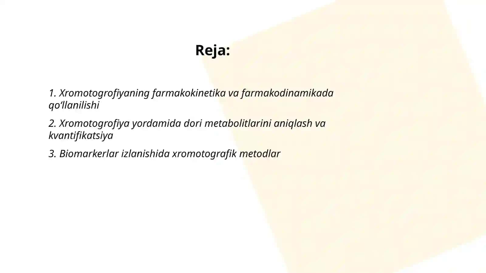 Xromotogrofiyaning tibbiy izlanishlardagi imkonyatlari 2