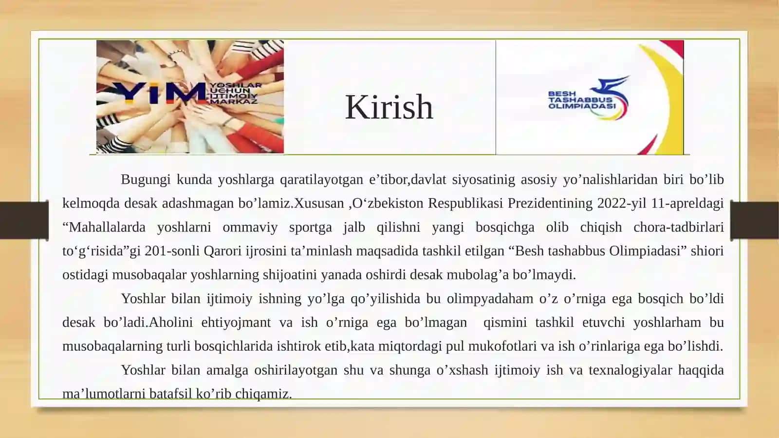 Yoshlar bilan ijtimoiy ish texnologiyalari 2