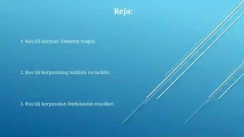 Rus tili korpusi 2