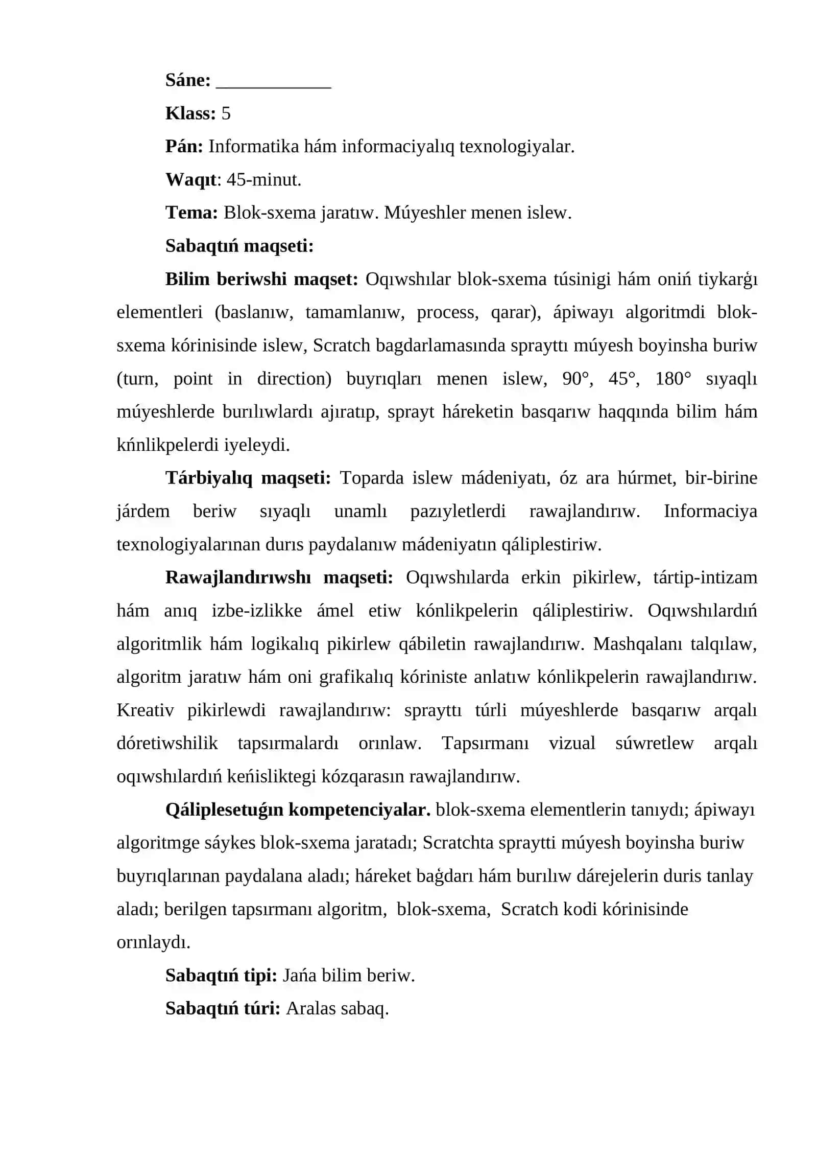 Blok-sxema yaratish 2