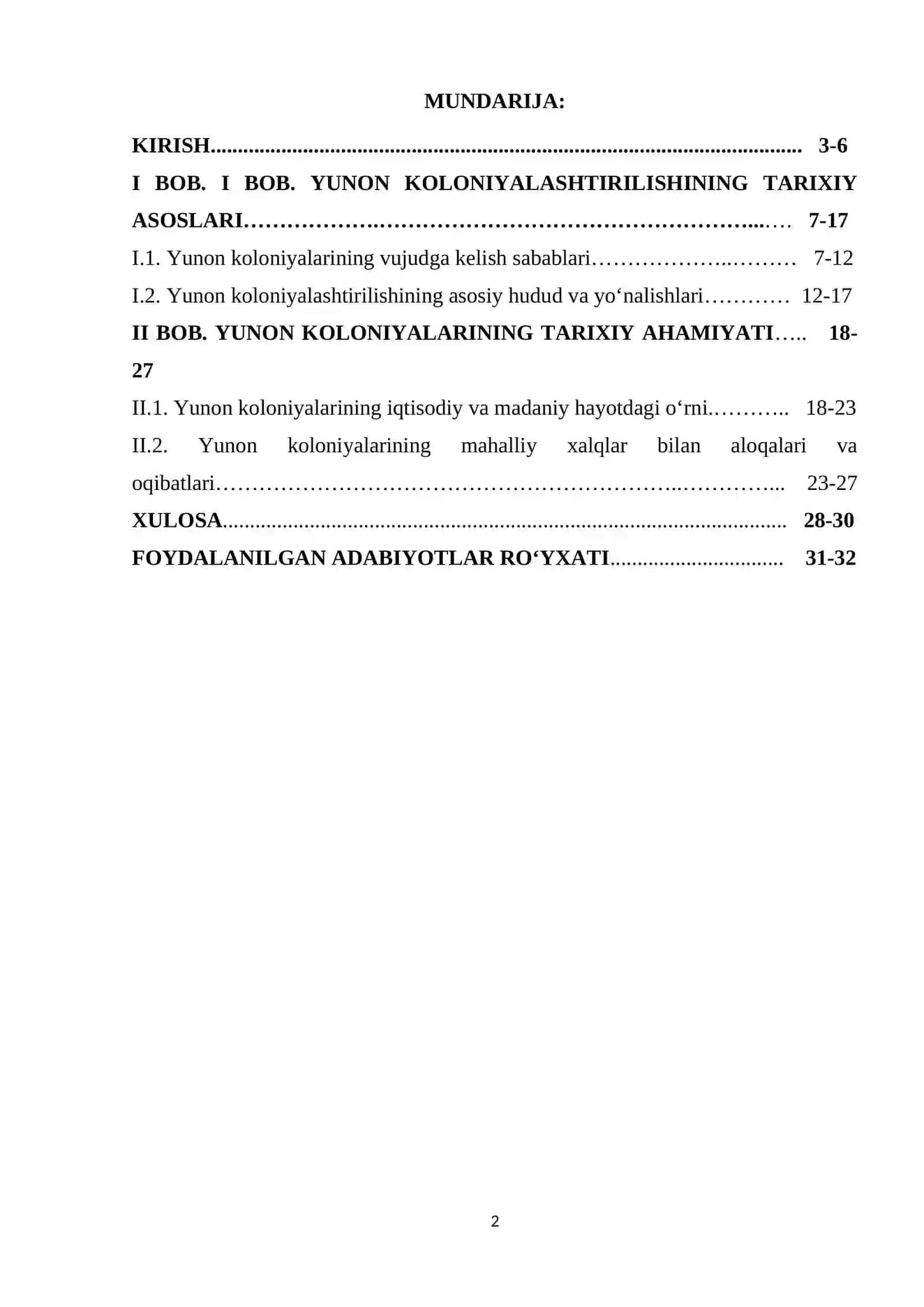 Buyuk Yunon kaloniyalashtirishi 2
