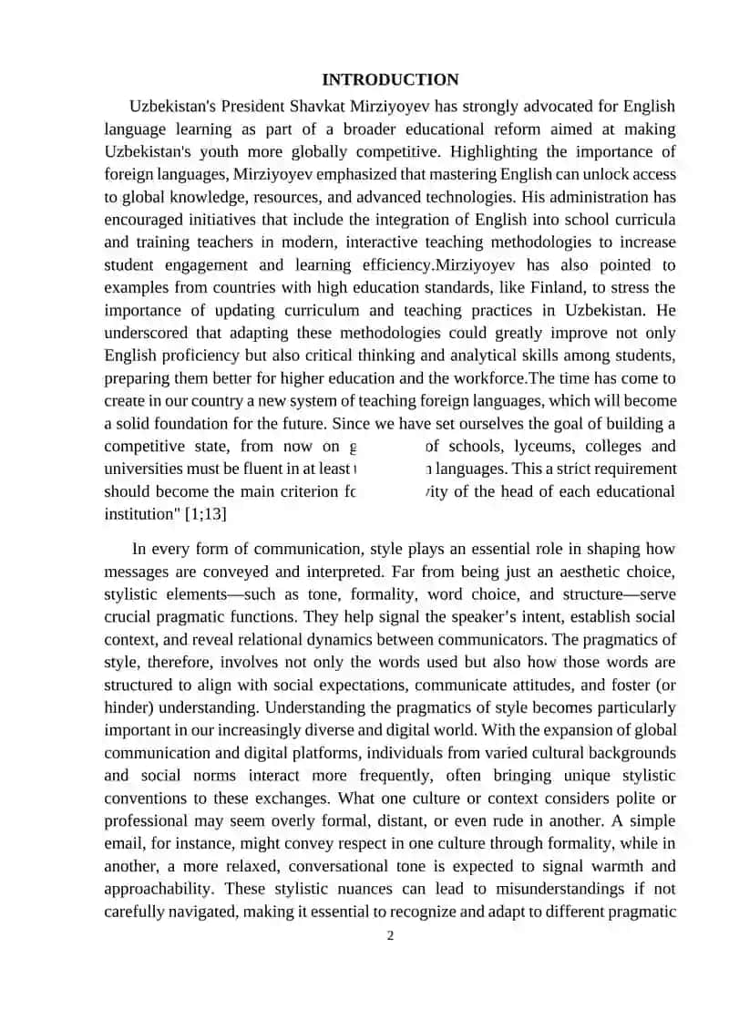 English Language Learning in Uzbekistan 2