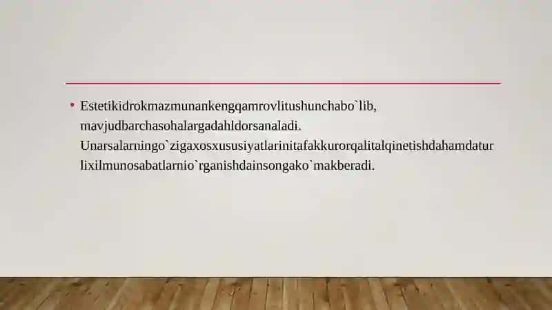 DUNYONI ESTETIK IDROK ETISHDA BADIIY ASARLARNING AHAMIYATI 2