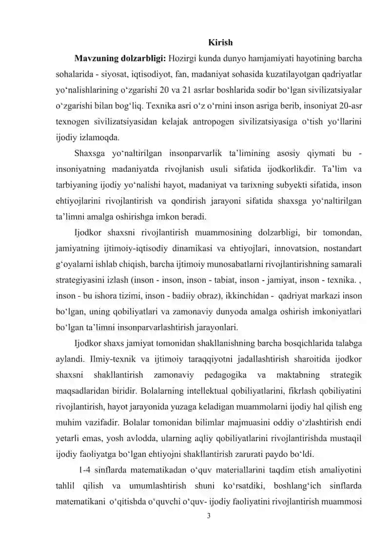 Boshlang’ich sinf matematika darslarida o’yinli texnologiyalardan foydalanish metodikasi 2