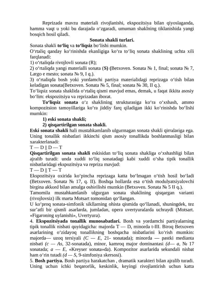 Sonata shakli 2