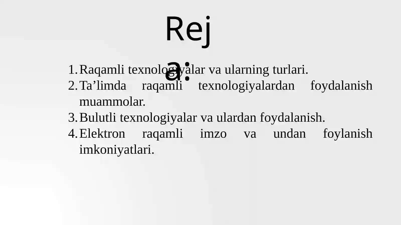 RAQAMLITEXNOLOGIYALAR 2