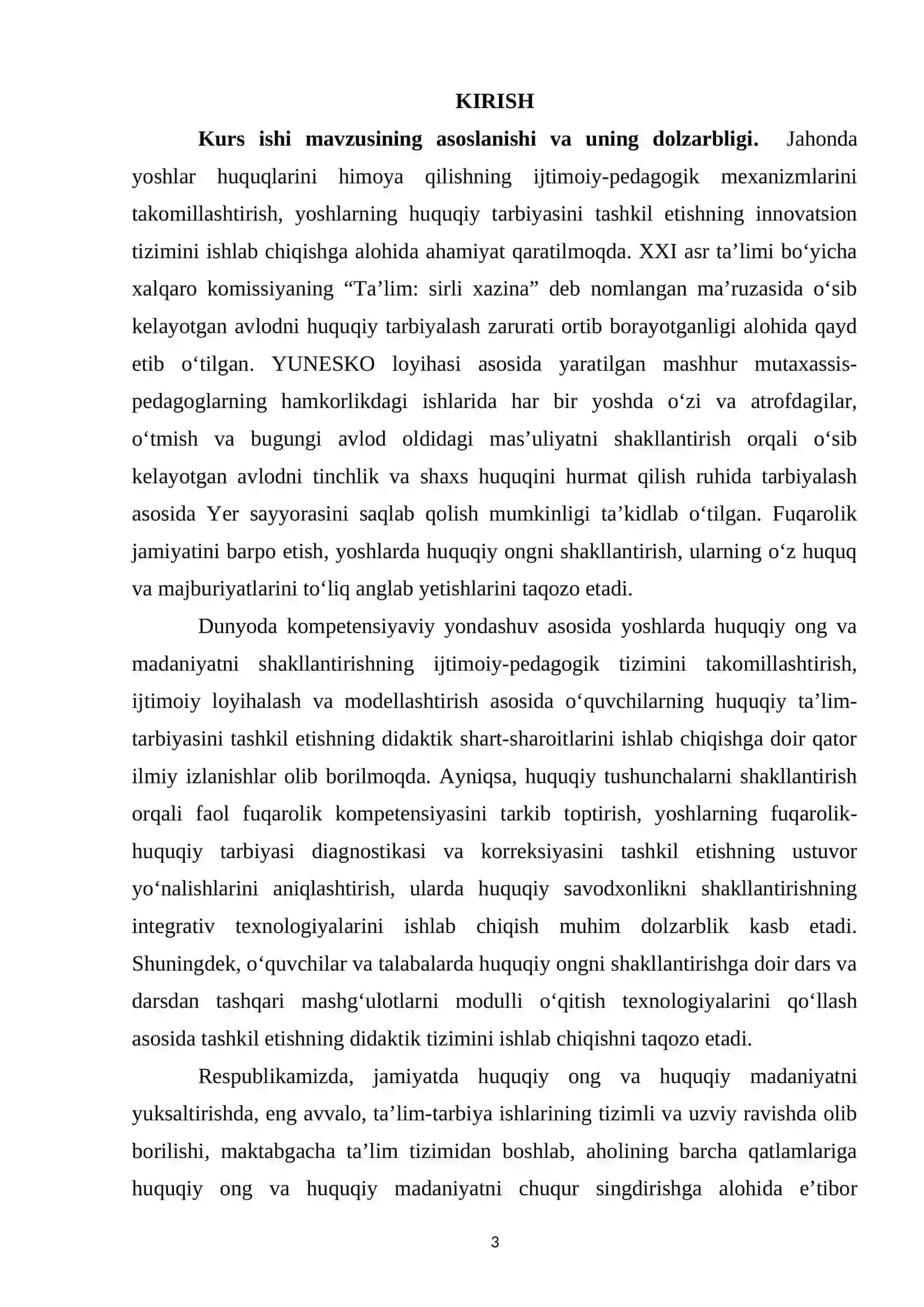 YOSHLARNING HUQUQIY ONGI VA MADANIYATINI SHAKLLANTIRISHDA SOTSIOLOGIK TADQIQOTLARNING O'RNI 2