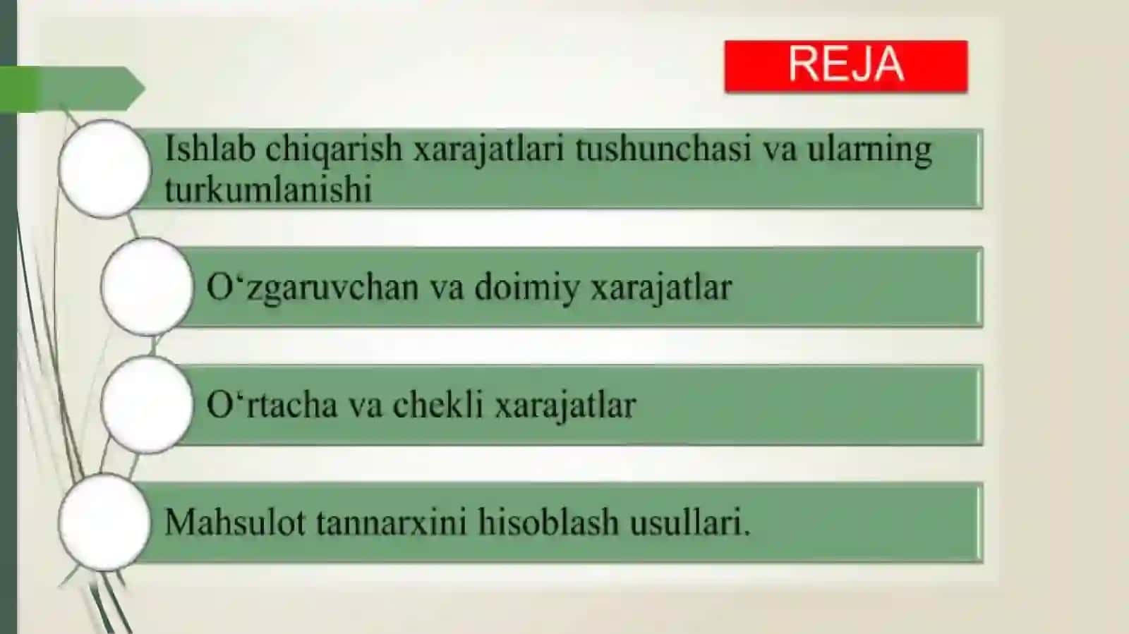 “Buxgalteriya hisobi va moliya” 2