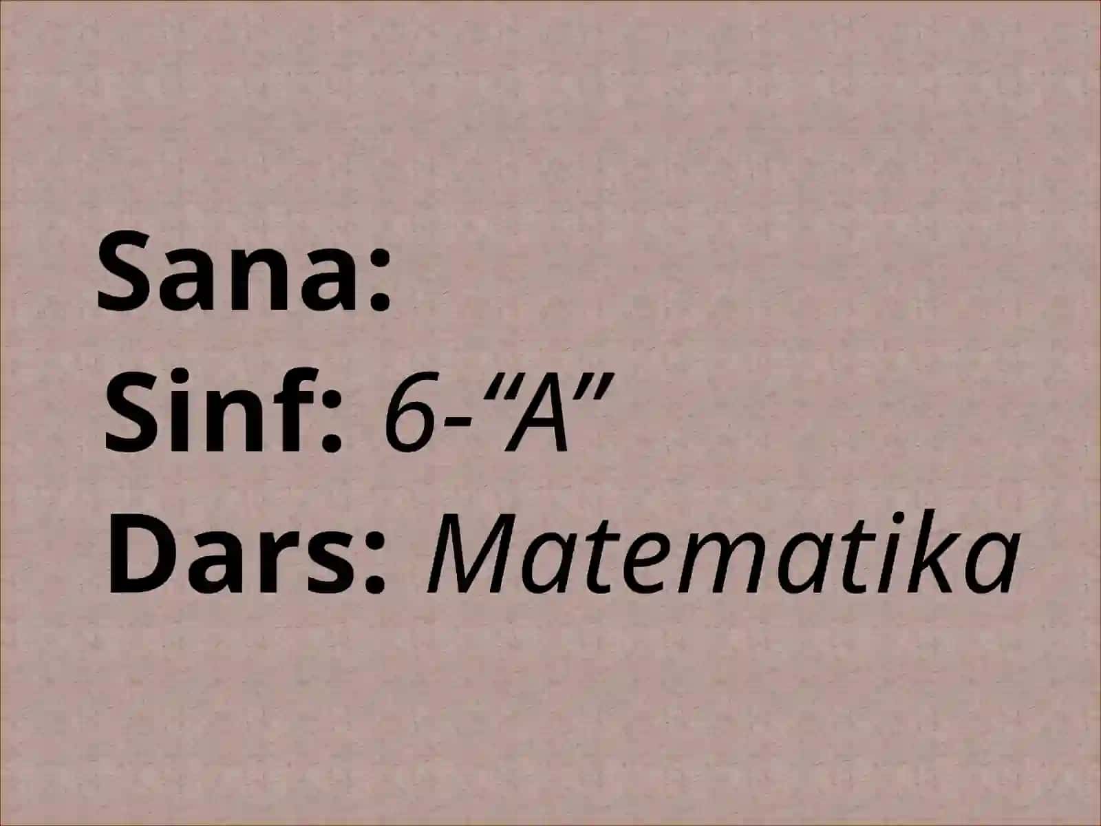 Oddiy kasrlarni ko'paytirish 2