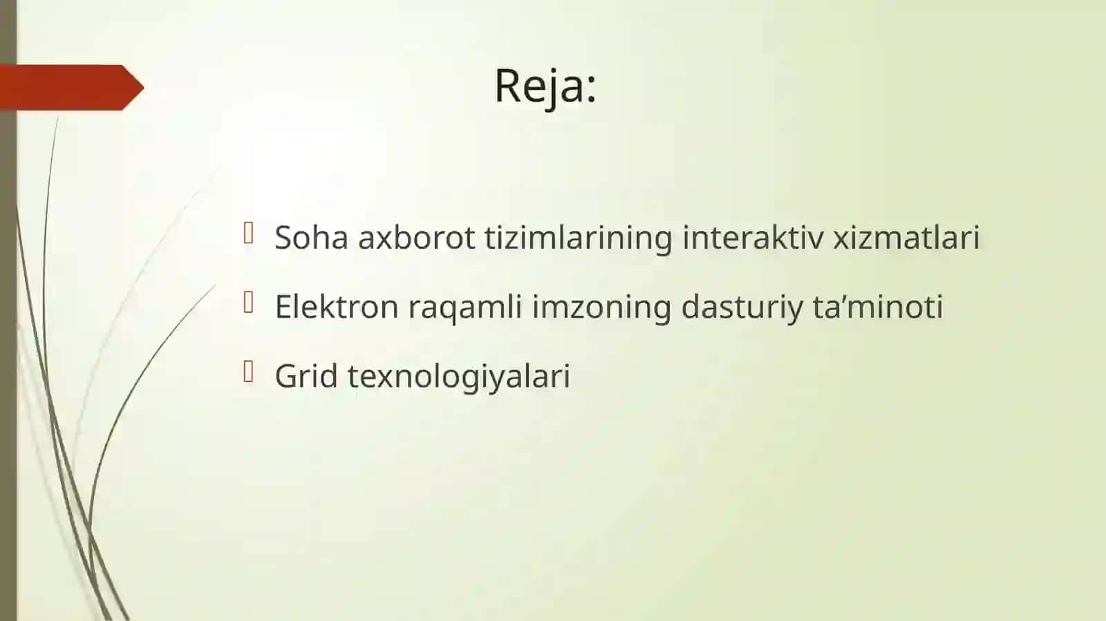 Soha axborot tizimlarining interaktiv xizmatlari 2