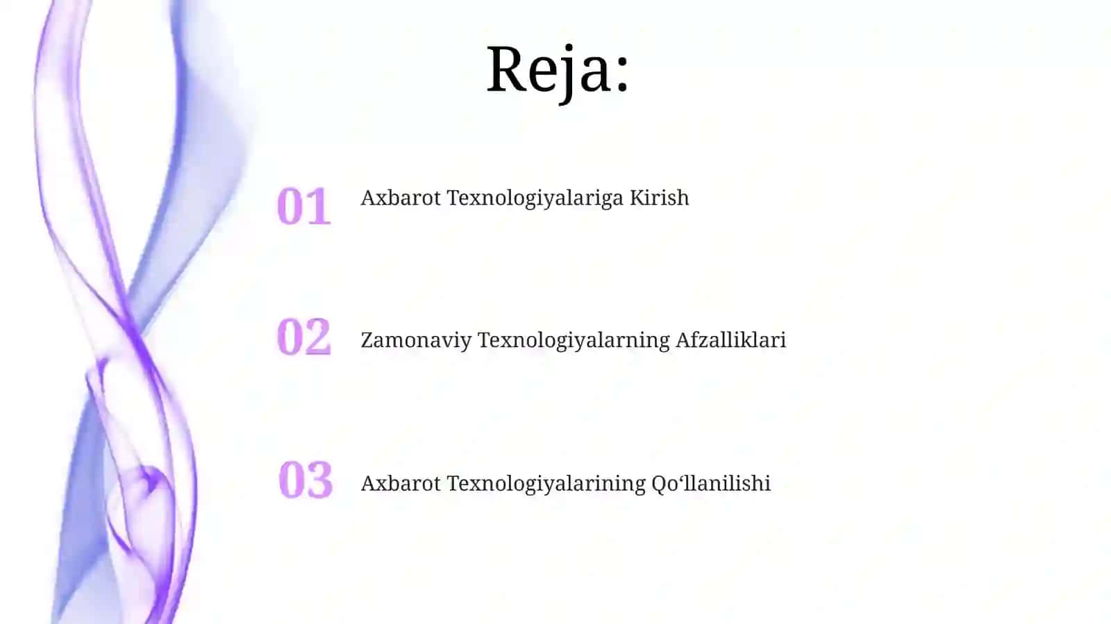 Axbarot Texnologiyalariga Kirish 2