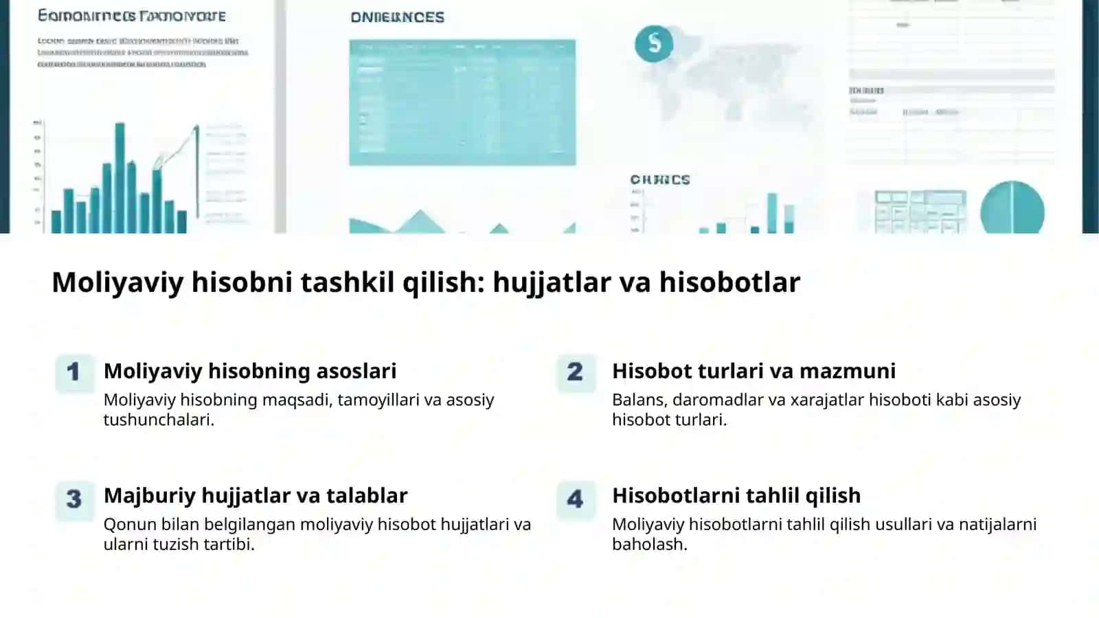 Moliyaviy hisobni yuritish va tashkil qilish 2