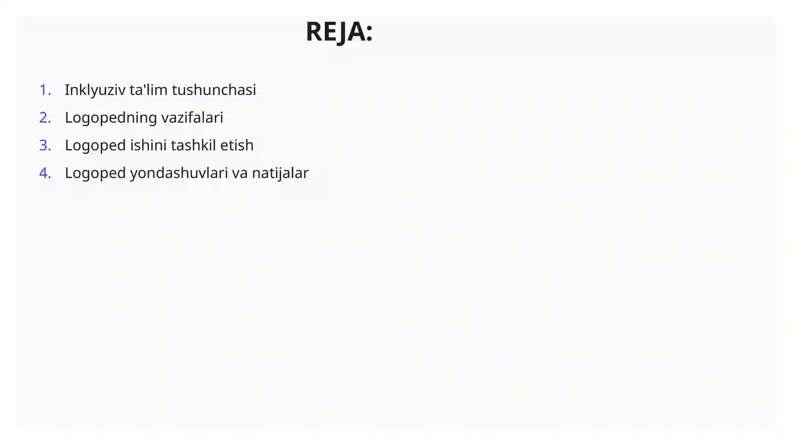 Inklyuziv talim sharoitida logoped ishini tashkil etish 2