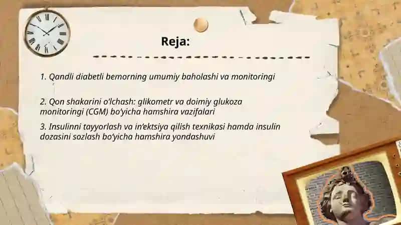 Qandli diabatda hamshiralik 2