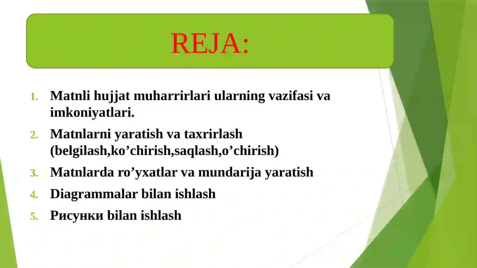 Matnli hujjat muharrirlari 2