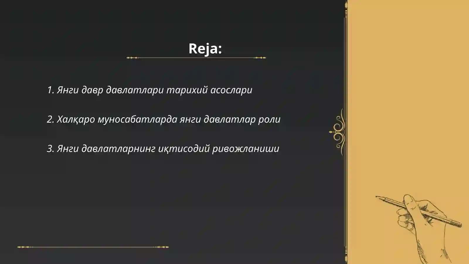 Янги давр давлатларининг шаклланиши ва ривожланиши 2