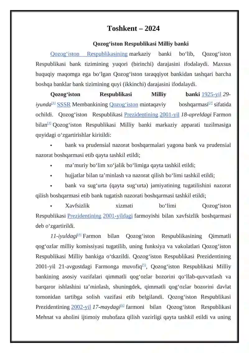 Qozogʻiston Respublikasi Milliy banki 2