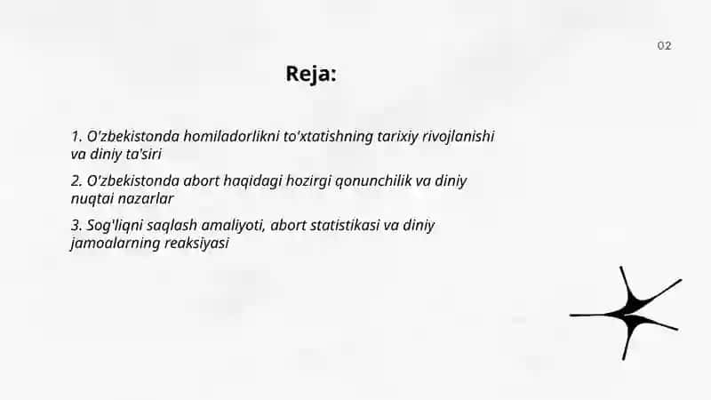 O'zbekistonda homiladorlikni to'xtatish 2