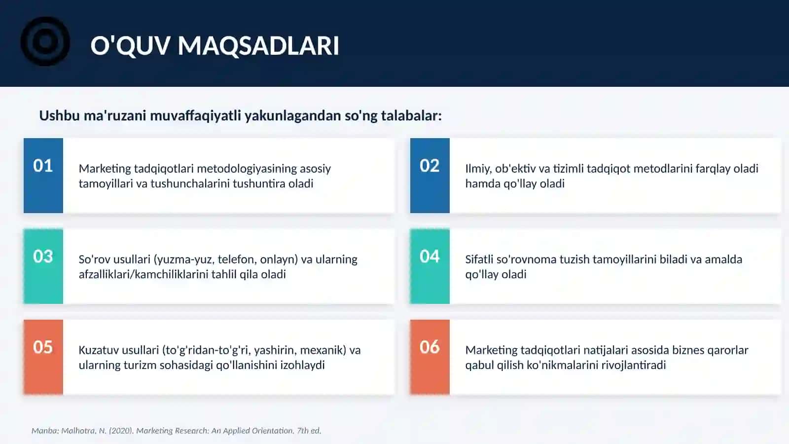 MARKETING TADQIQOTIDA TAHLIL METODOLOGIYASI 2