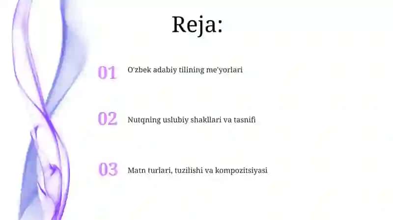 O'zbek adabiy tilining me'yorlari 2