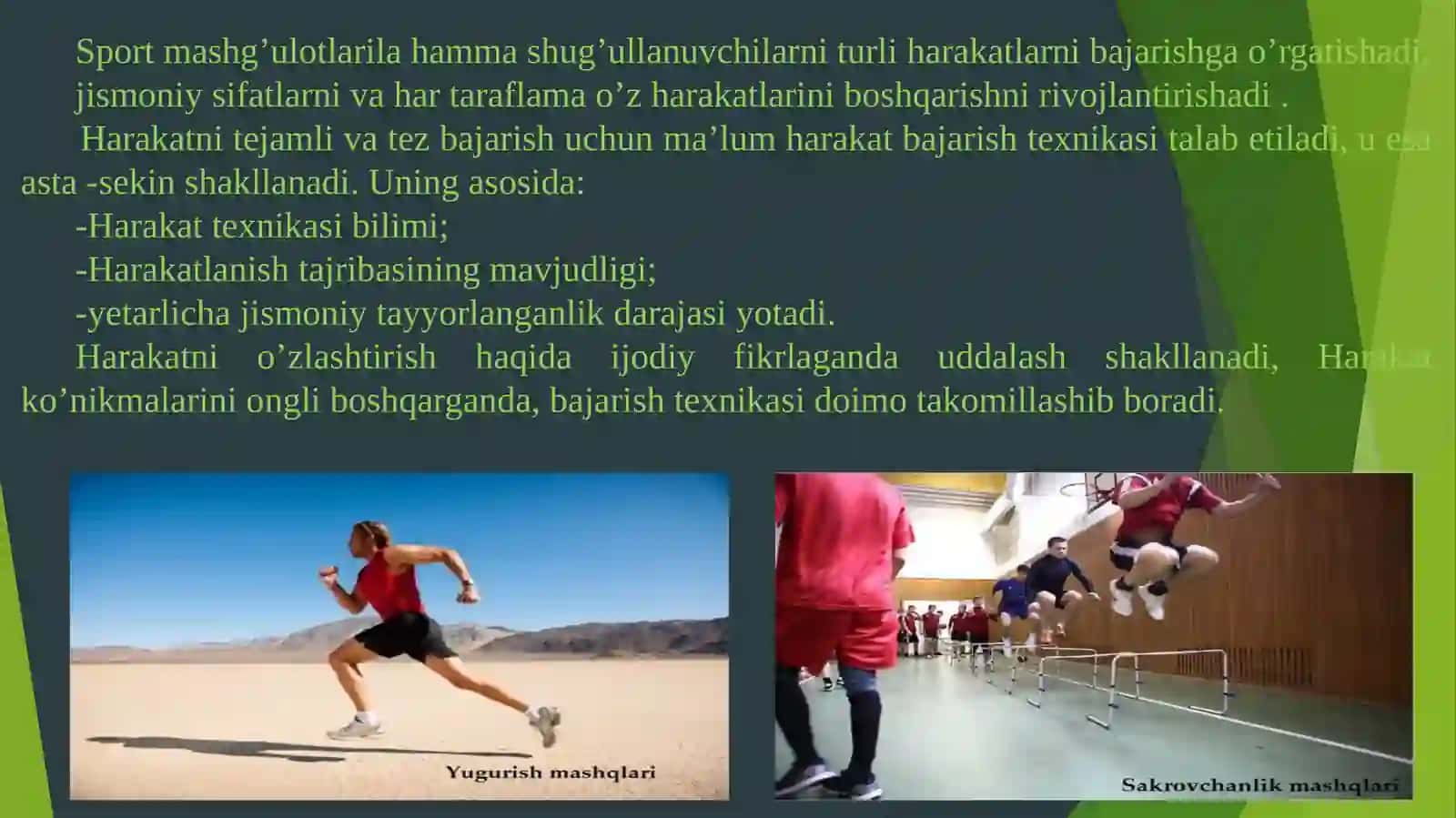 Badminton sport turi bo`yicha sportchilarning jismoniy va psixologik tayyorgarligi 2