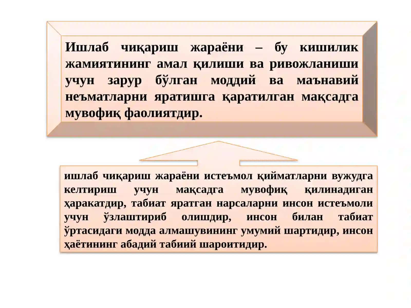Иқтисодий қонунлар ва категориялар (илмий тушунчалар) 2