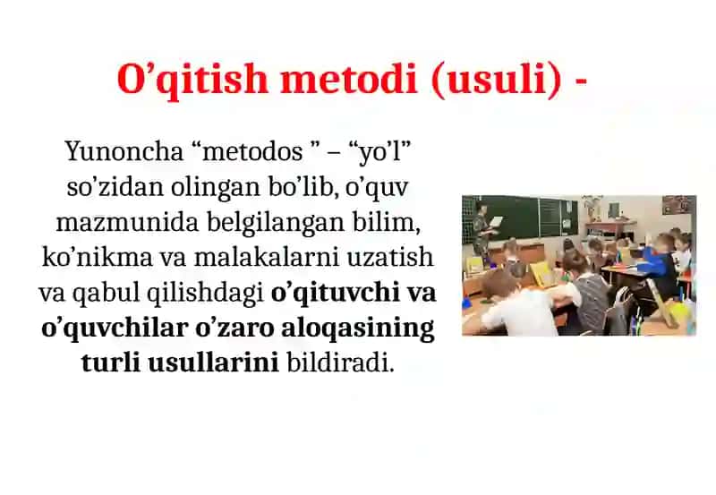 Maxsusta’lim jarayonini tashkili etishning usul va vositalari 2