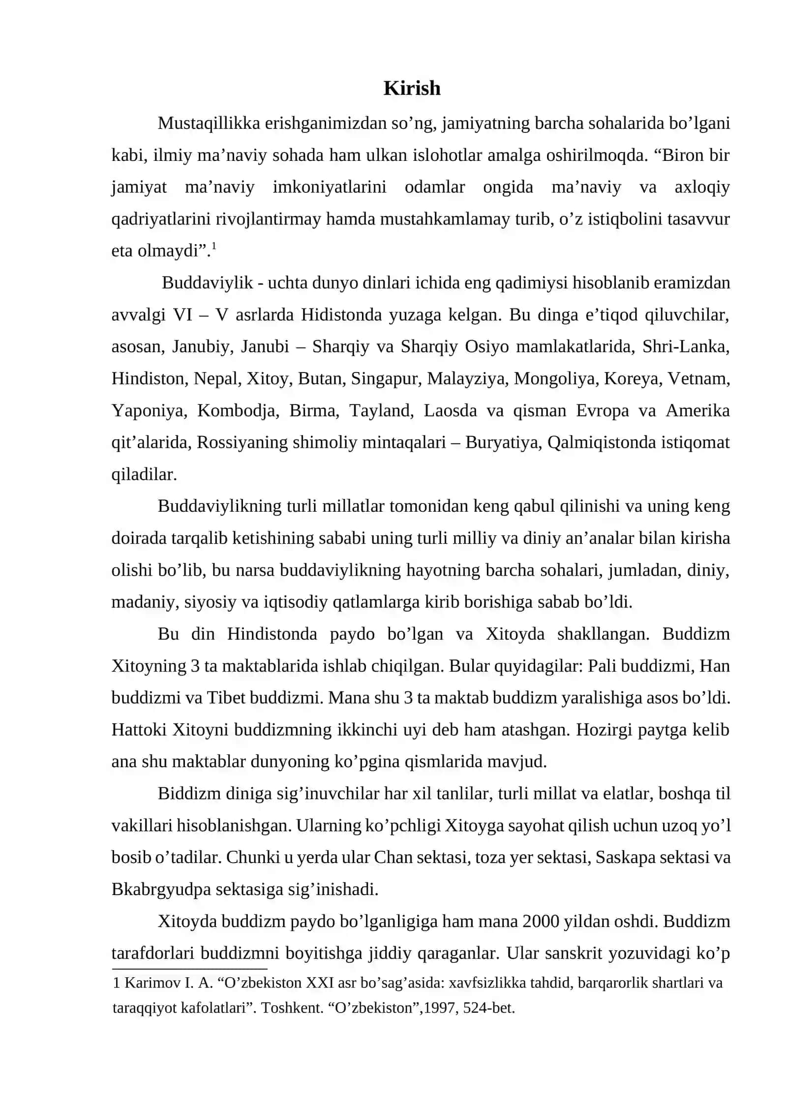 Xitoyga buddizmning kirib kelishi va rivojlanishi 2