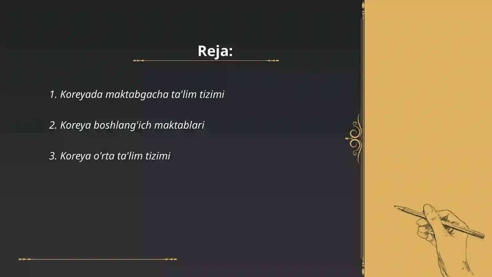 Koreya davlatida talim tarbiya 2