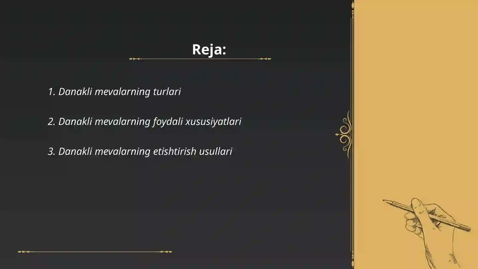 Danakli mevalar 2