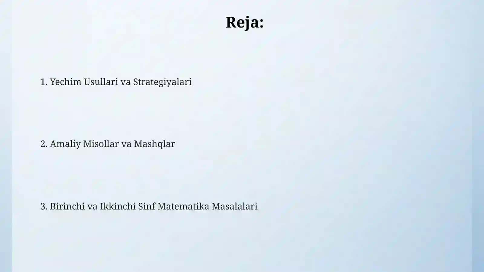 Ikkinchi sinf matematika darsliklaridagi murakkab misollarni yechish 2