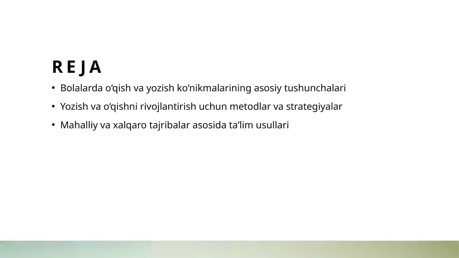 Bolalarni yozishga oʻqishga koʻnikmalarini shakllantirish 2