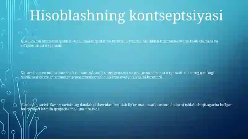 Son Sanoq Tushunchasi va Nol Tushunchalarining Yuzaga Kelish Tarixidan 2