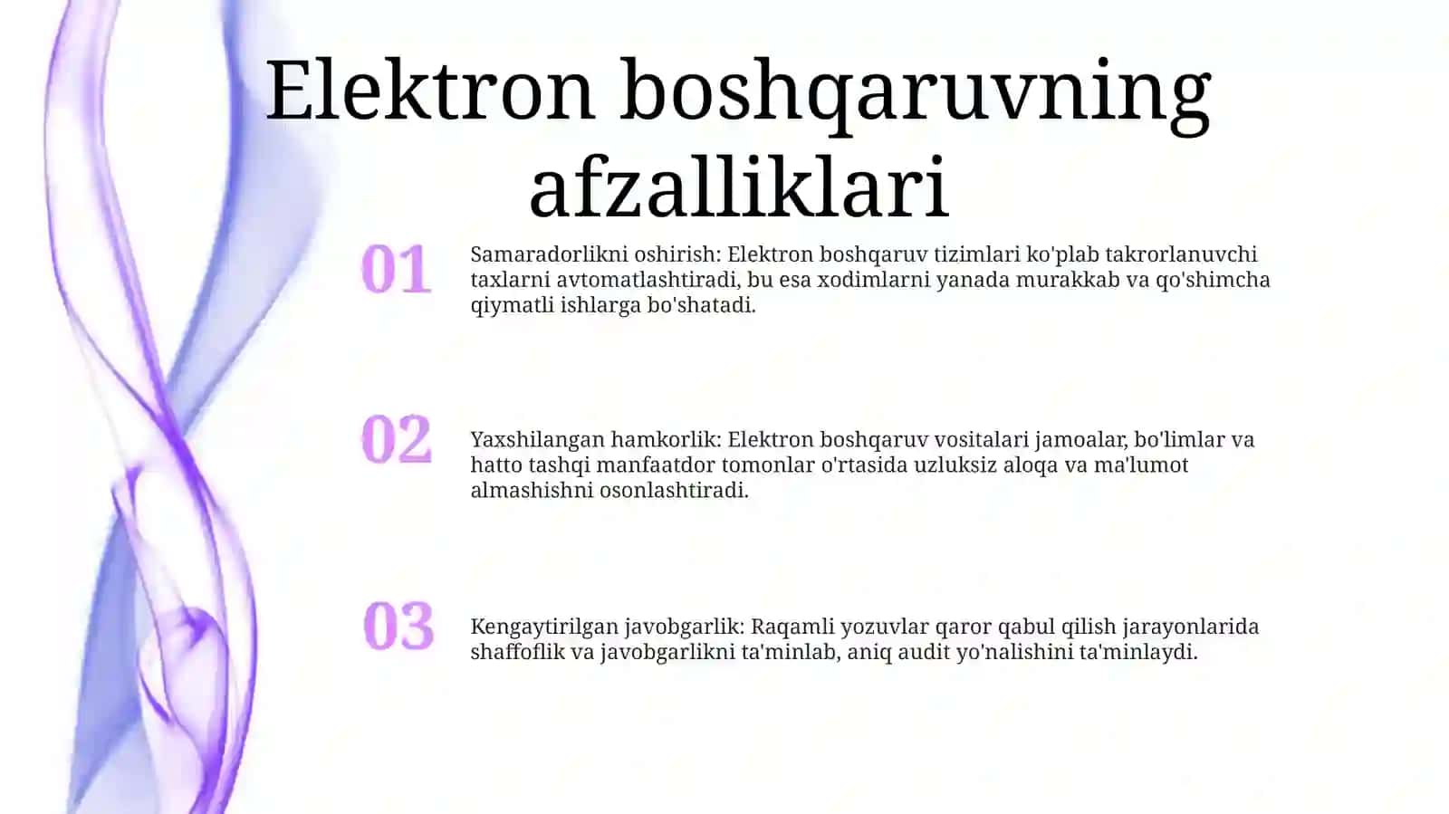 Davlat Sektorida Elektron Boshqaruv Usullari 2