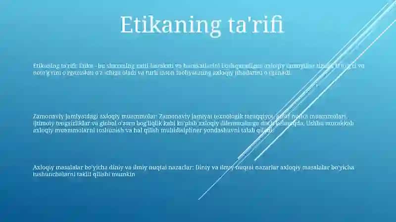 Etikaning Zamonaviy Muammolariga Diniy Va Ilmiy Yondashuvlar 2