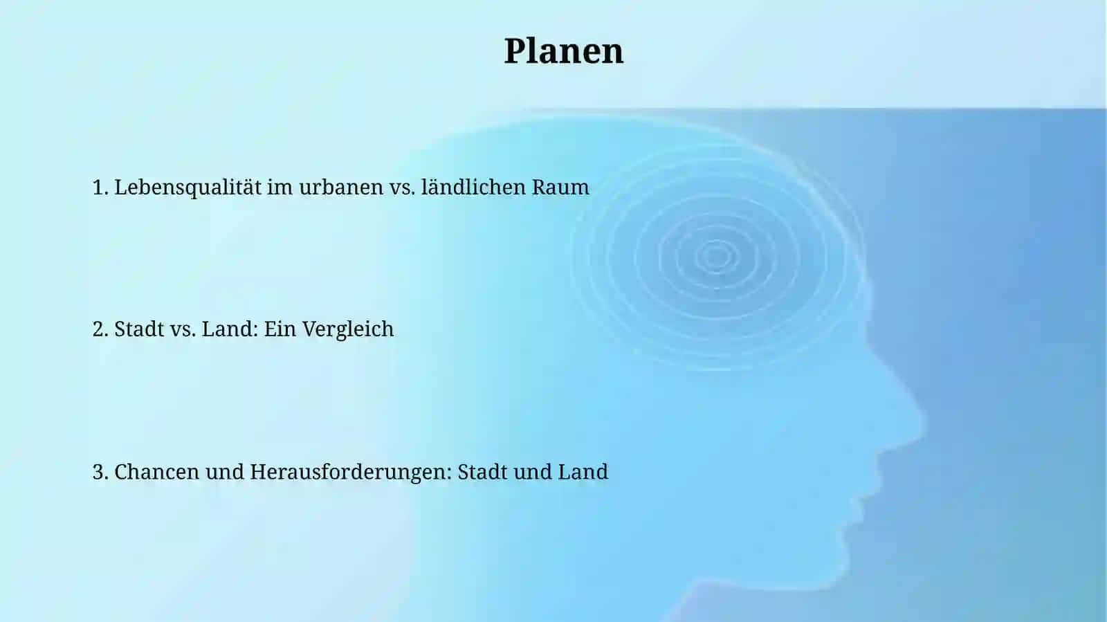Stadt vs. Land: Ein Vergleich 2